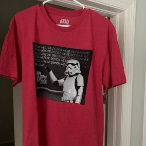Star Wars Adult T Shirt Those we’re the Droids